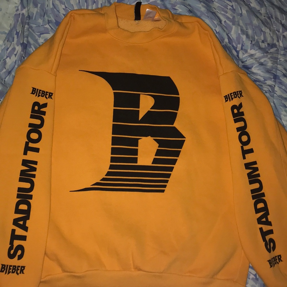 Justin Bieber Stadium Tour 2018 Sweatshirt